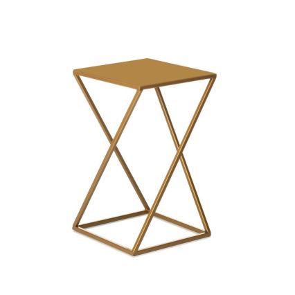 Suporte para flores 40x24 cm dourado