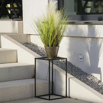 Suporte para plantas 40x24 cm preto