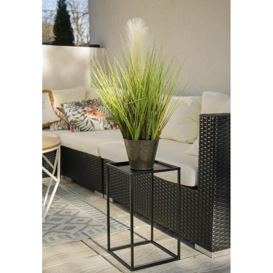Suporte para plantas 40x24 cm preto