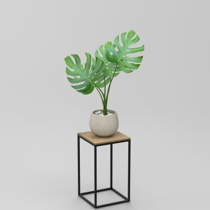 Suporte para flores 40x24 cm preto