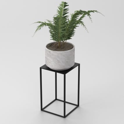 Suporte para plantas 40x24 cm preto