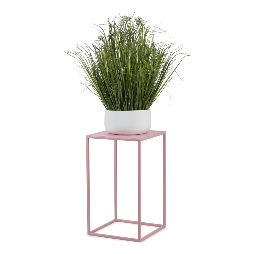 Suporte para flores 40x24 cm rosa