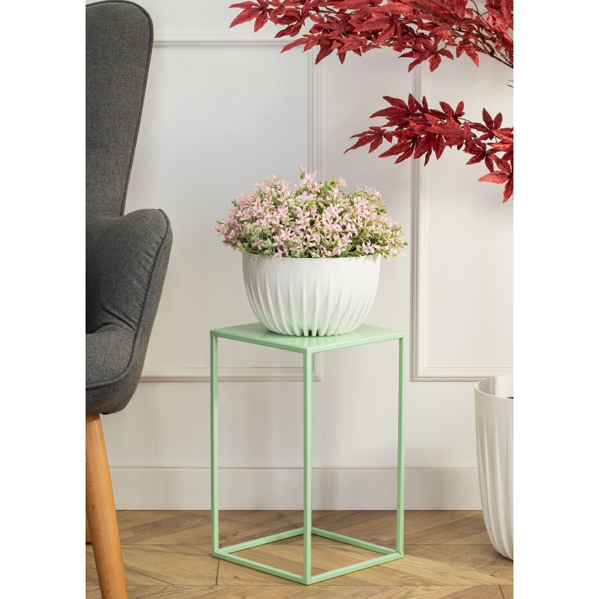 Suporte para flores 40x24 cm verde claro