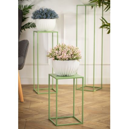 Suporte para flores 40x24 cm verde escuro