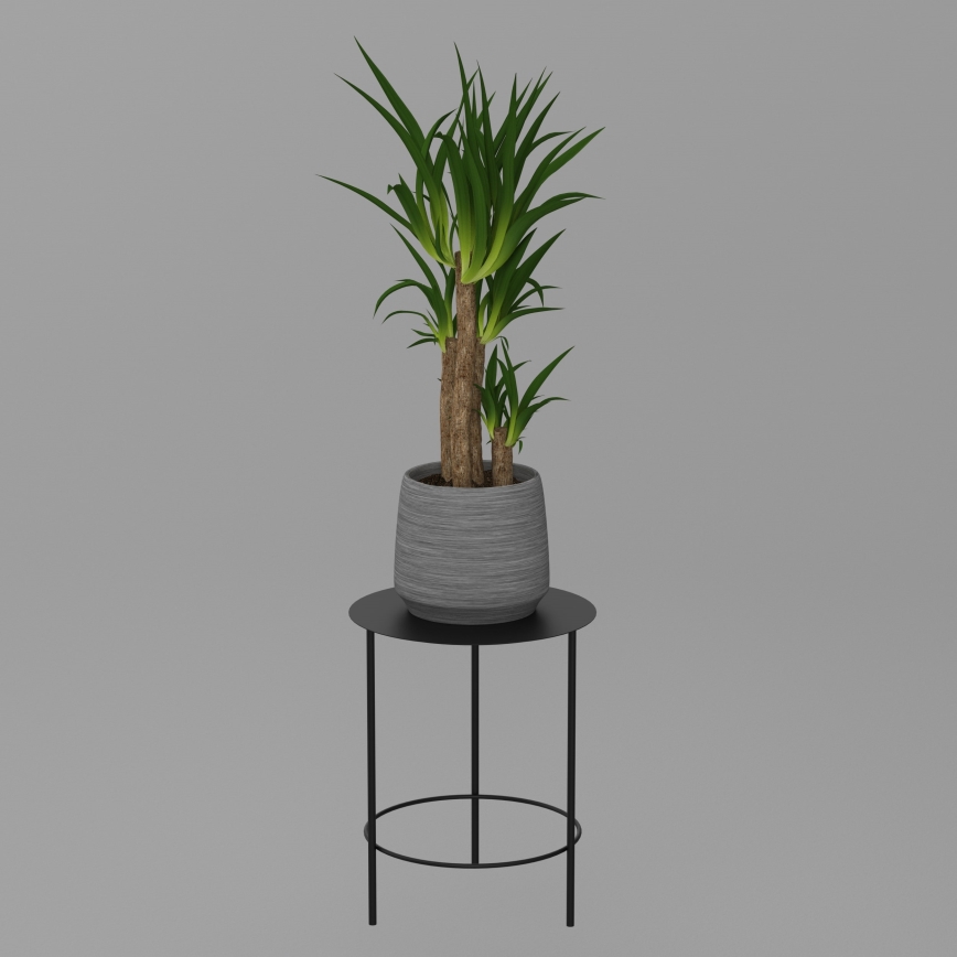 Suporte para flores 40x32 cm preto