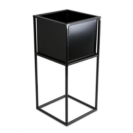 Suporte para plantas 50x24 cm preto