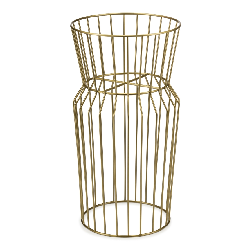 Suporte para flores 50x26 cm dourado