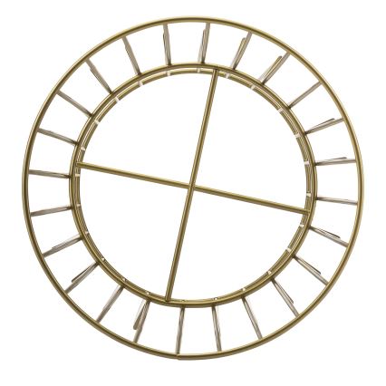 Suporte para flores 50x26 cm dourado