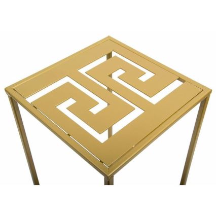 Suporte para flores 60x24 cm dourado