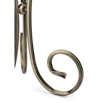 Suporte para flores 60x28 cm dourado
