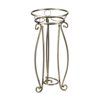 Suporte para flores 62x28 cm dourado