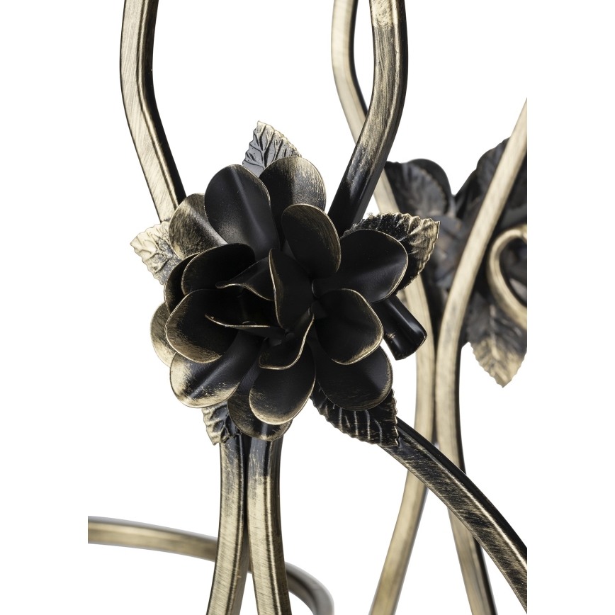 Suporte para flores 64x54 cm dourado