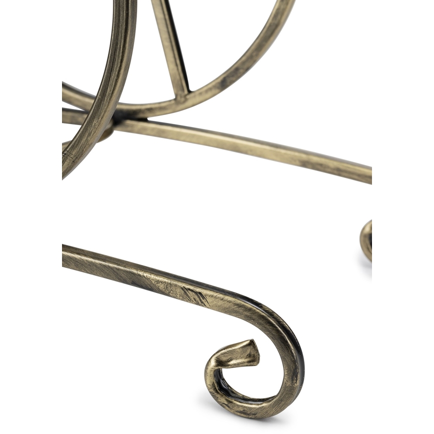 Suporte para flores 64x54 cm dourado