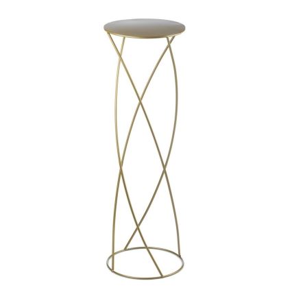 Suporte para plantas 70x22,5 cm dourado