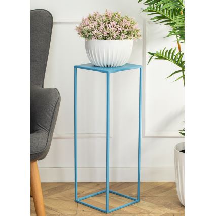 Suporte para flores 70x24 cm azul