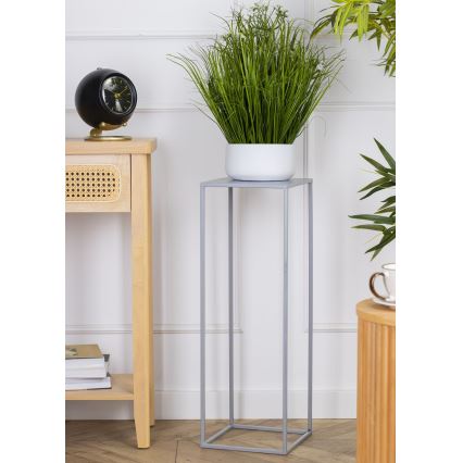 Suporte para flores 70x24 cm cinzento