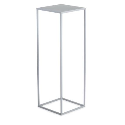 Suporte para flores 70x24 cm cinzento