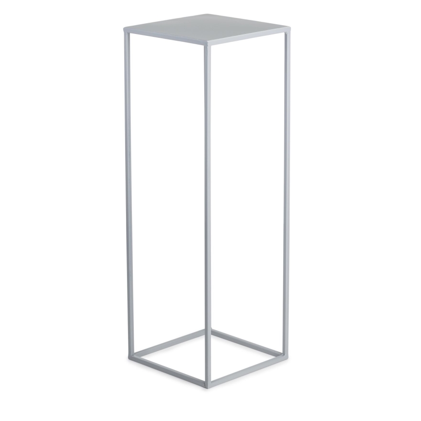 Suporte para flores 70x24 cm cinzento