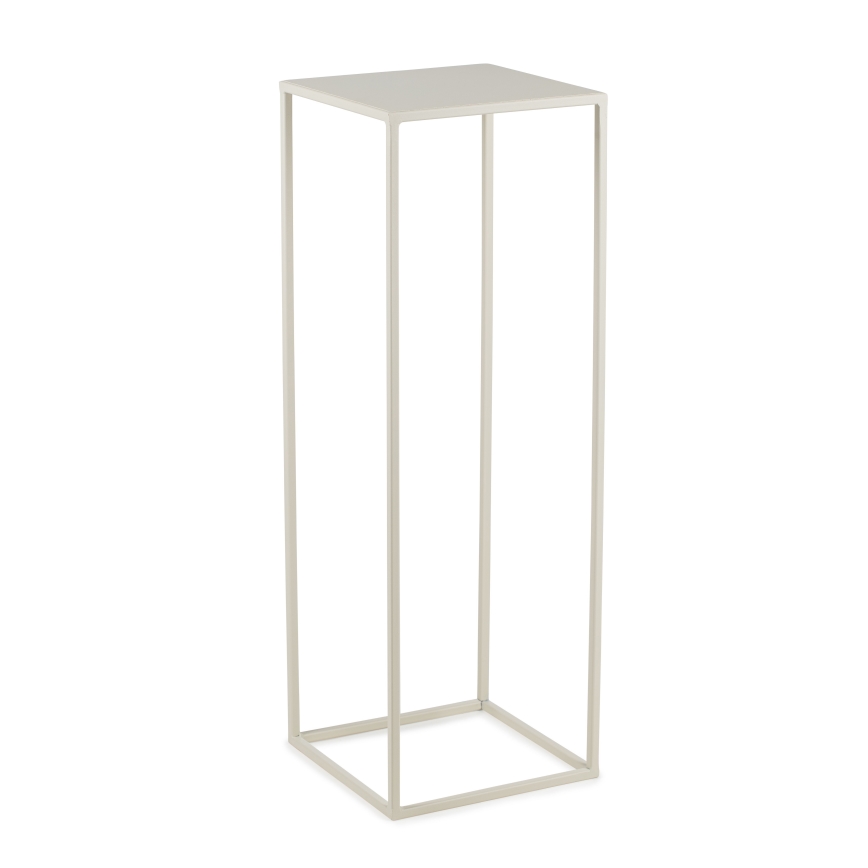 Suporte para flores 70x24 cm creme