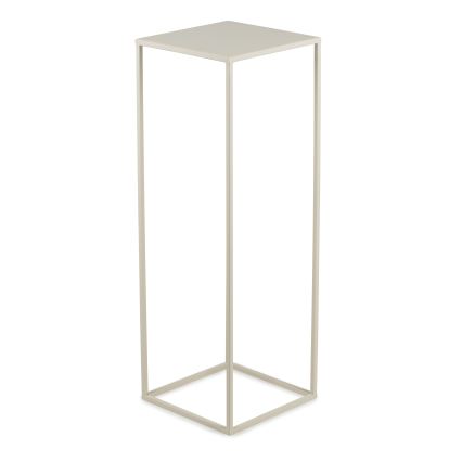 Suporte para flores 70x24 cm creme