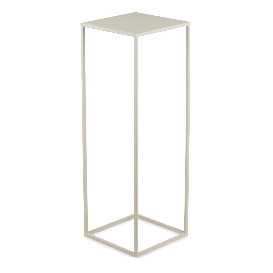 Suporte para flores 70x24 cm creme