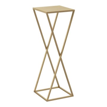 Suporte para flores 70x24 cm dourado