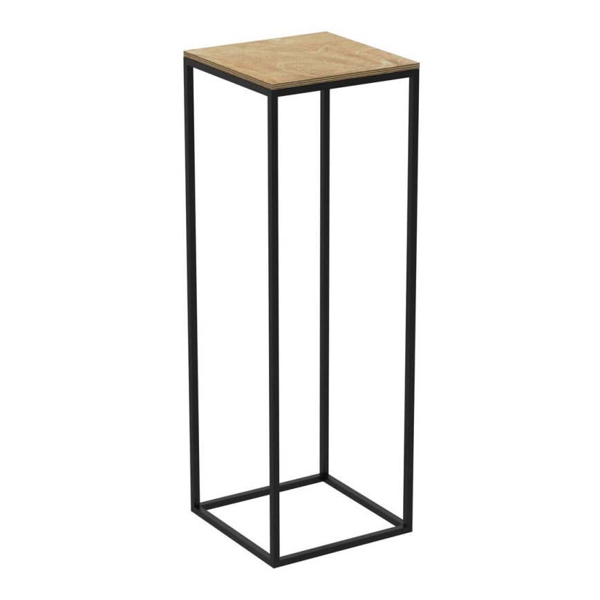 Suporte para flores 70x24 cm preto