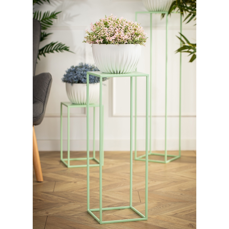 Suporte para flores 70x24 cm verde claro