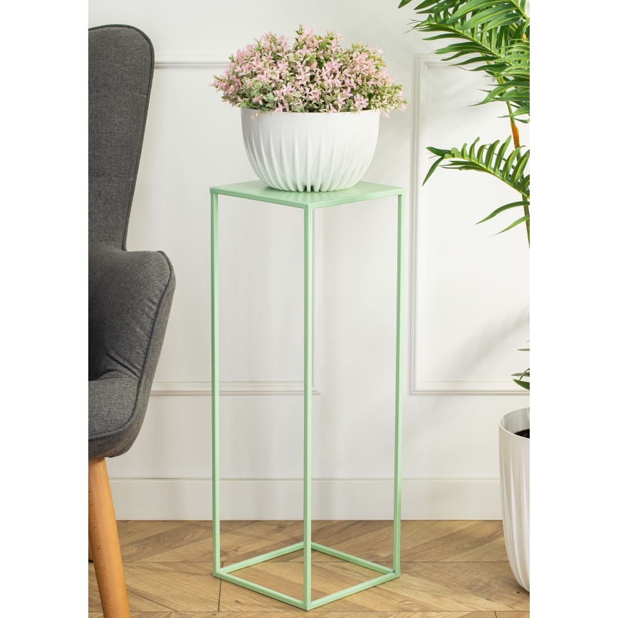 Suporte para flores 70x24 cm verde claro