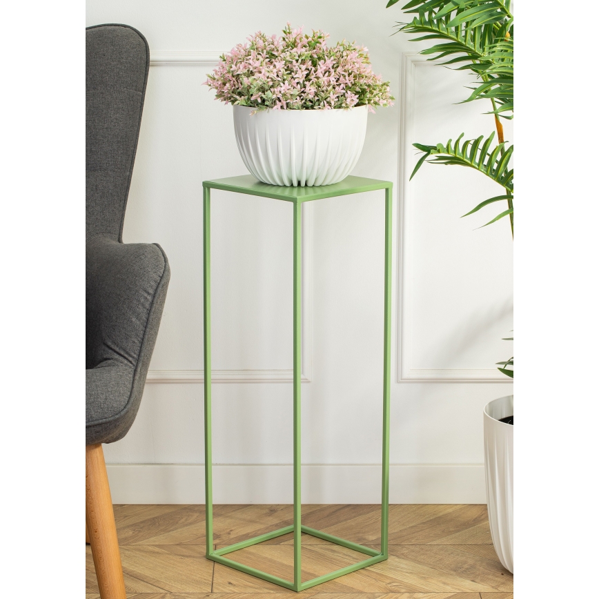 Suporte para flores 70x24 cm verde escuro