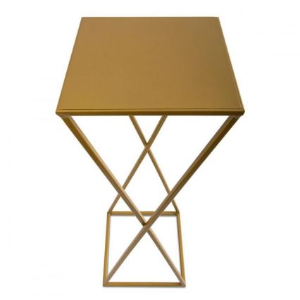 Suporte para flores 70x24 dourado