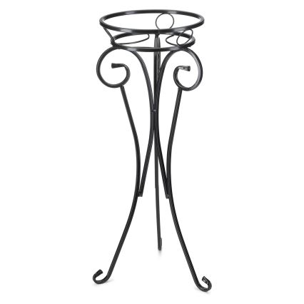 Suporte para flores 74x34 cm preto