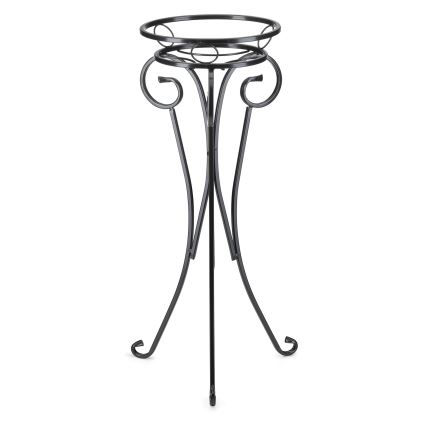 Suporte para flores 74x34 cm preto