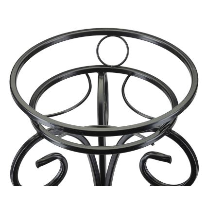 Suporte para flores 74x34 cm preto