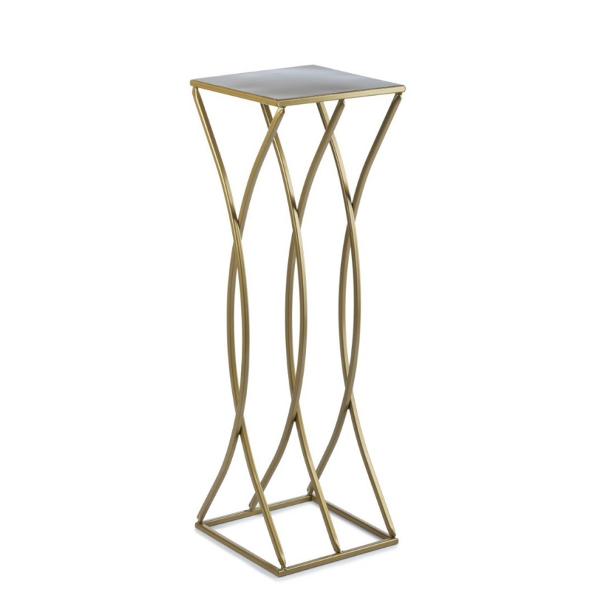 Suporte para flores 75x23 cm dourado