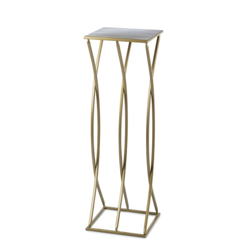 Suporte para flores 75x23 cm dourado