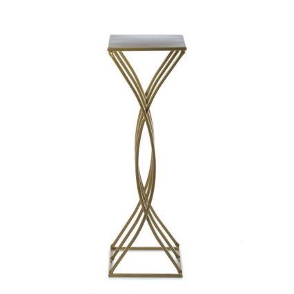 Suporte para flores 75x23 cm dourado