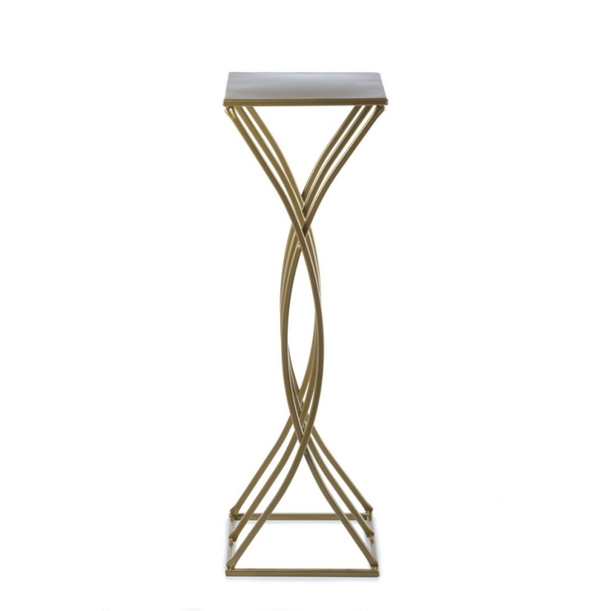 Suporte para flores 75x23 cm dourado