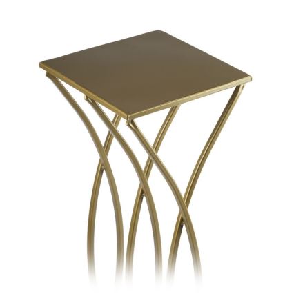 Suporte para flores 75x23 cm dourado