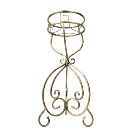 Suporte para flores 76x32 cm dourado