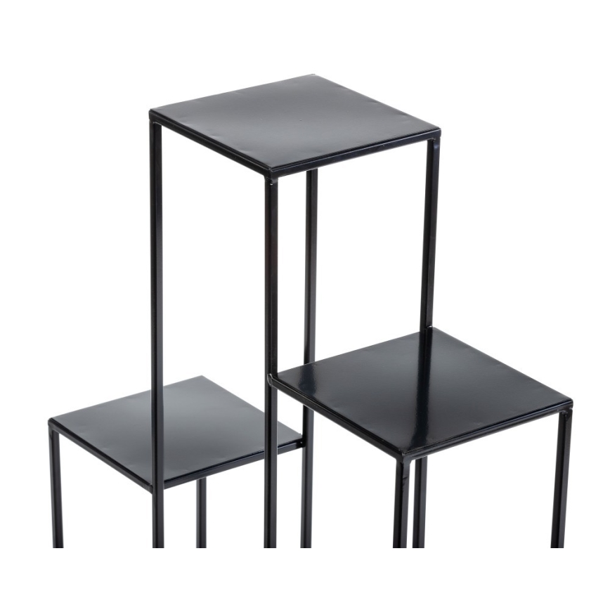 Suporte para flores 80x60 cm preto