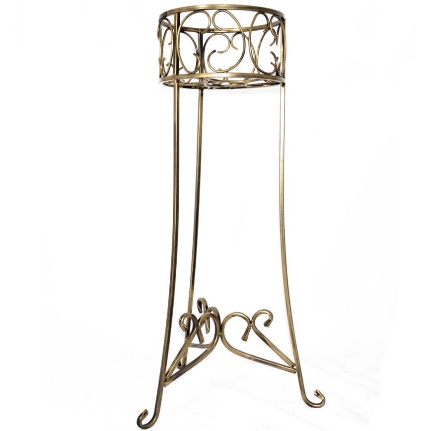 Suporte para flores 88x28 cm dourado