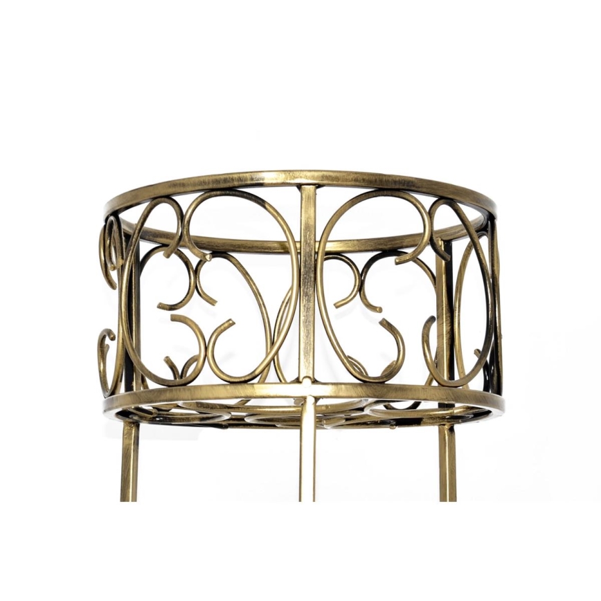 Suporte para flores 88x28 cm dourado