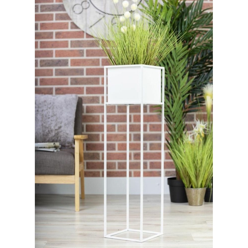 Suporte para flores 90x24 cm branco