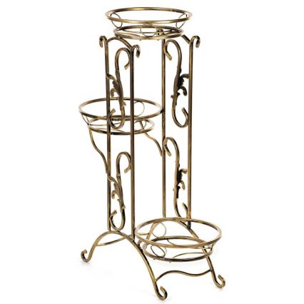 Suporte para flores 90x65 cm dourado