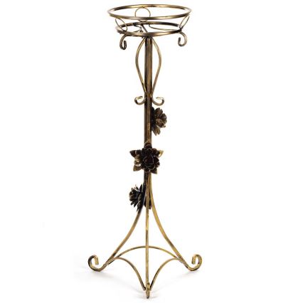 Suporte para flores 95x38 cm dourado