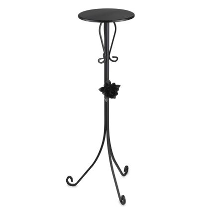 Suporte para flores 95x39 cm preto