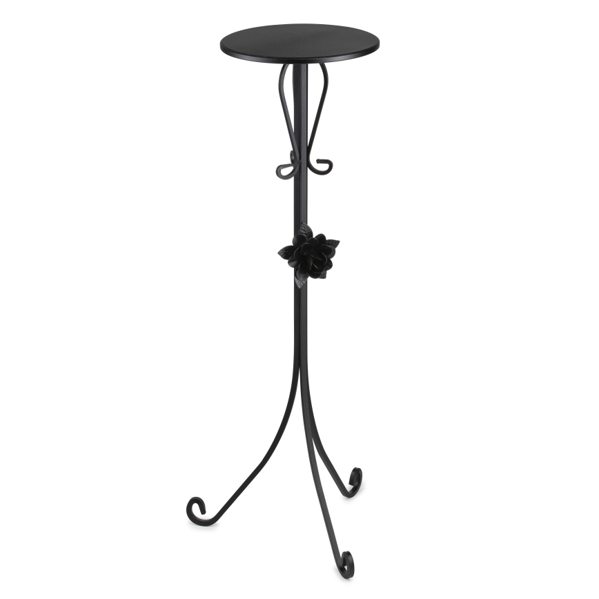Suporte para flores 95x39 cm preto