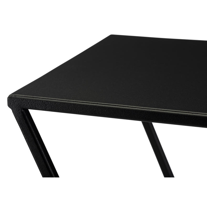 Suporte para flores 95x78 cm preto