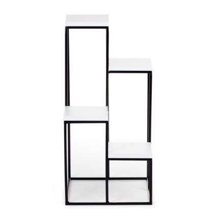 Suporte para plantas KASKADA 70x34 preto/branco